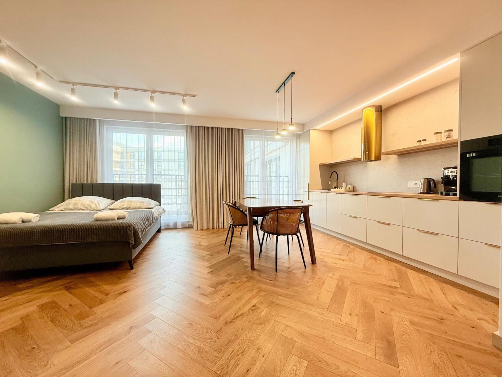 Boulevard Kazimierz Apartment Free Parking Cracovia Esterno foto